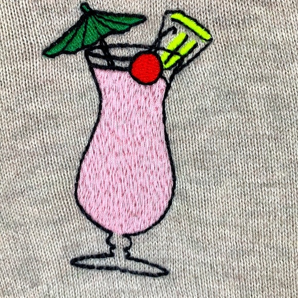 J Crew Factory Teddie Pina Colada Teddie Sweater NWOT - Picture 7 of 7